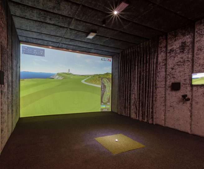 Orangery Home Cinema & Golf Simulator Installation in Milton Keynes
