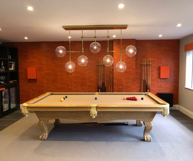 Games Room Speaker Installation