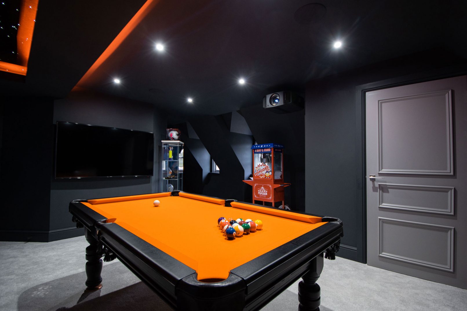 Attic Home Cinema Installation