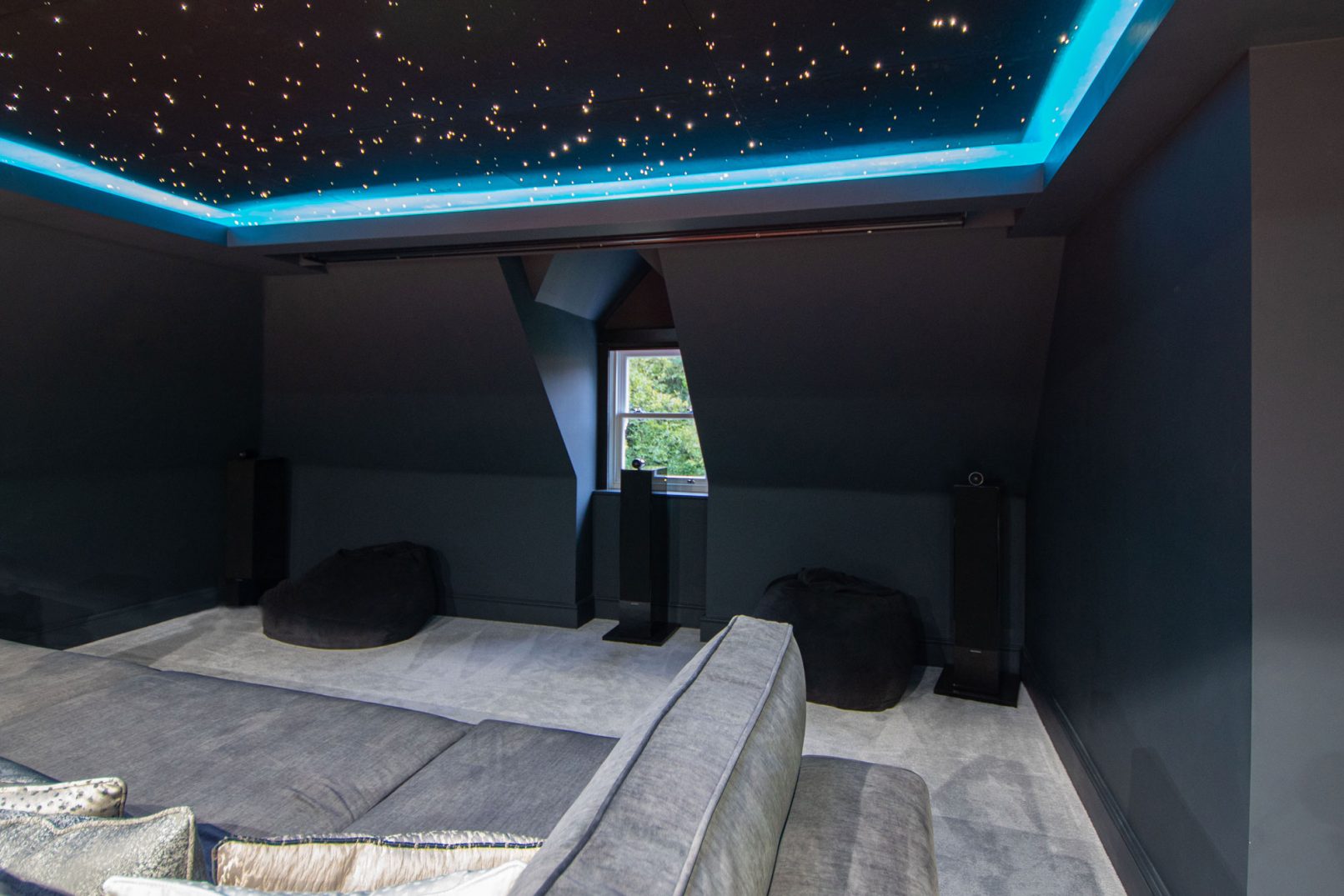 Attic Home Cinema Design and Install
