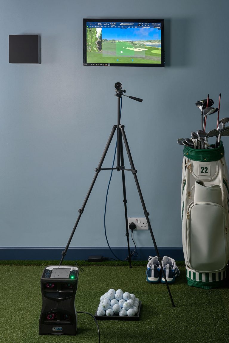 Golf Simulator Installation Turners Hill Cre8tive Rooms